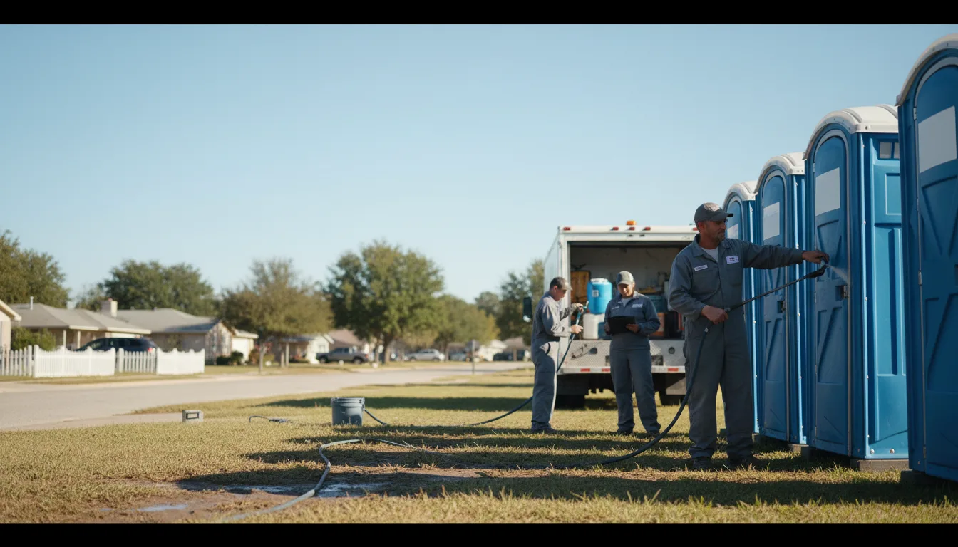 Long-Term Portable Toilet Rental in Waverly, VA near me